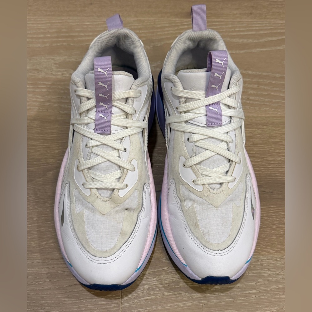 Puma Women's RS-Curve Solar Trainers Shoes, Size 10, White Lavander - Picture 3 of 7
